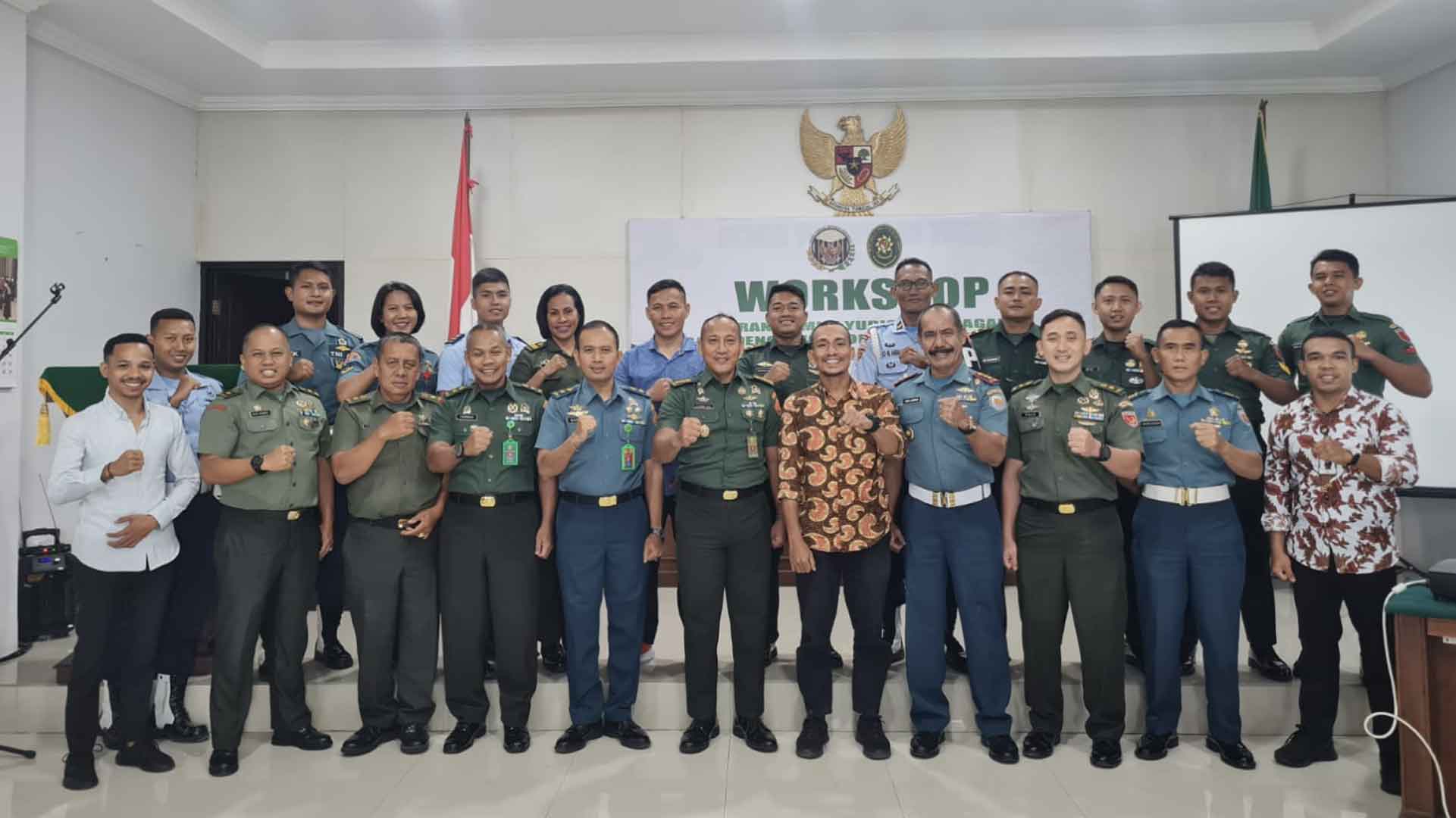 Penghubung KY Maluku Gelar Workshop Pertama Kalinya di Pengadilan Militer
