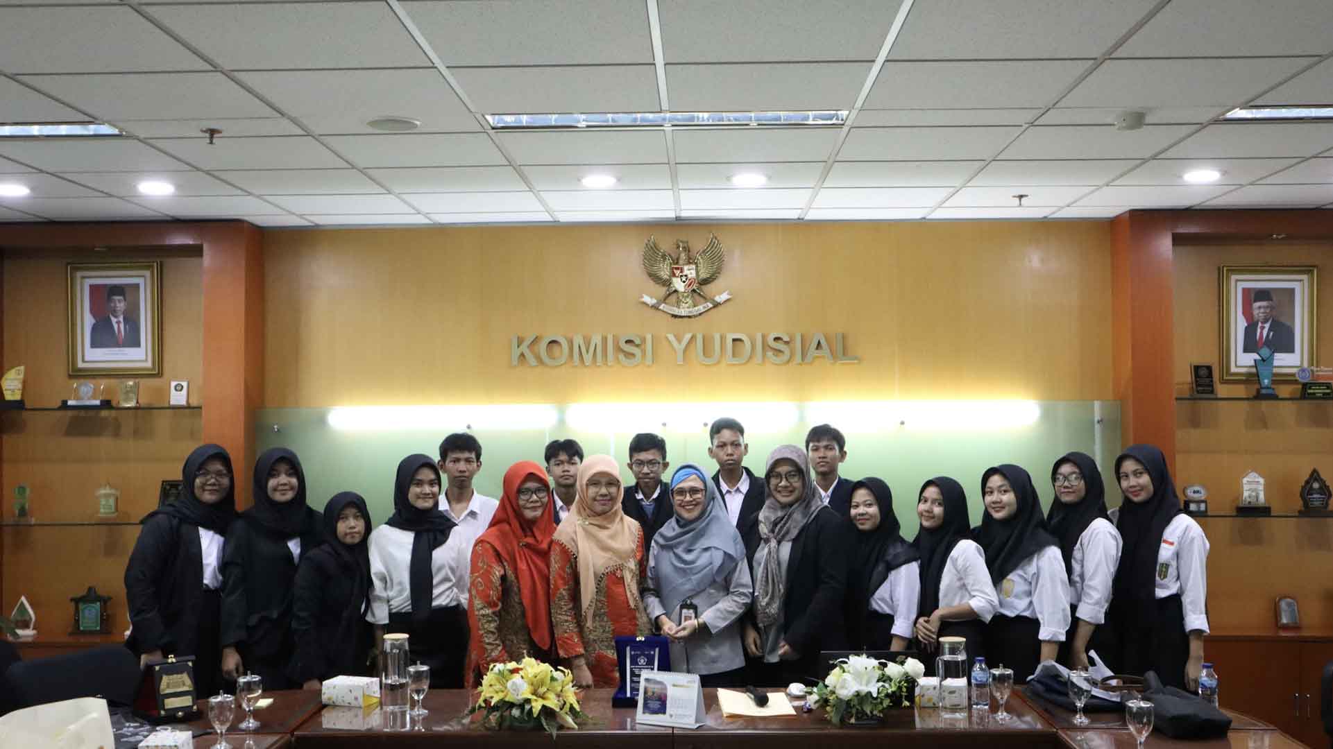 Pelajari Nilai Organisasi, SMK Muhammadiyah 10 Jakarta Kunjungi KY