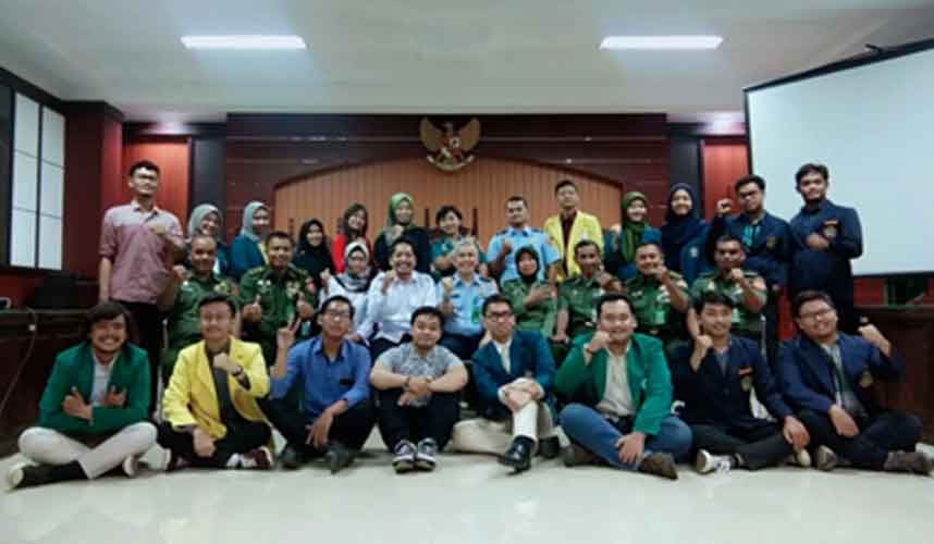 Penghubung KY Jateng Ajak Mahasiswa PKL Berkunjung ke Pengadilan Militer