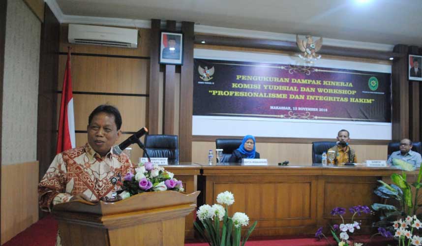 KY Ukur Integritas Hakim di Makassar