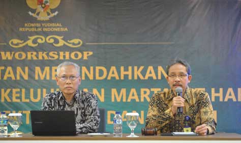 KY Serap Aspirasi Masyarakat Palembang untuk Perbaikan Peradilan