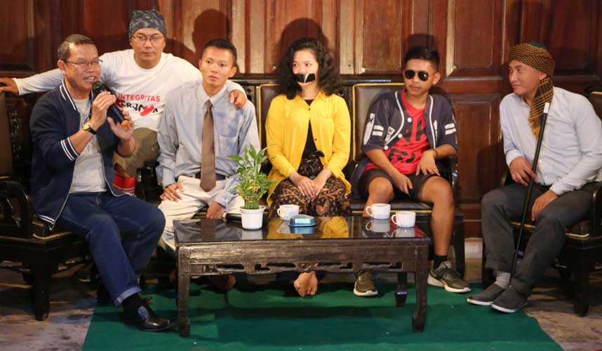 Dekati Kaum Milenial Yogyakarta, KY Gelar Pertunjukan Teater Kabaret