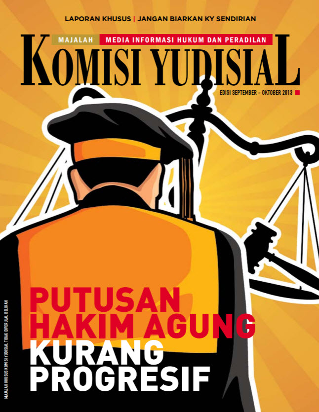 Majalah Komisi Yudisial edisi September-Oktober 2013