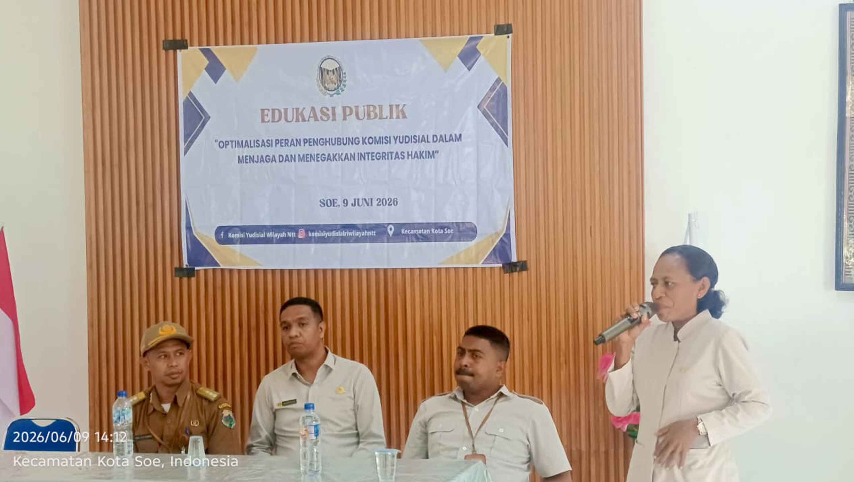 Penghubung KY NTT Jelaskan Mekanisme Pelaporan Dugaan Pelanggaran KEPPH