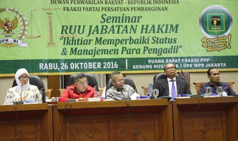 KY Ajukan Lima Prinsip Dasar Perubahan Manajemen Hakim dalam RUU JH
