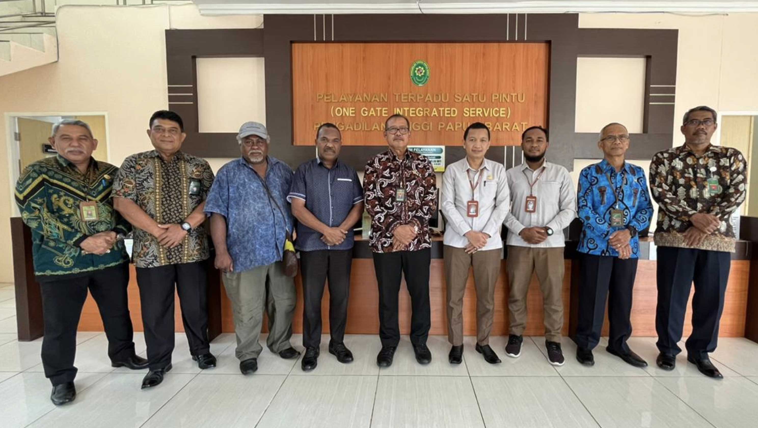 Penghubung KY Papua Barat Audiensi dengan Pengadilan Tinggi Papua Barat