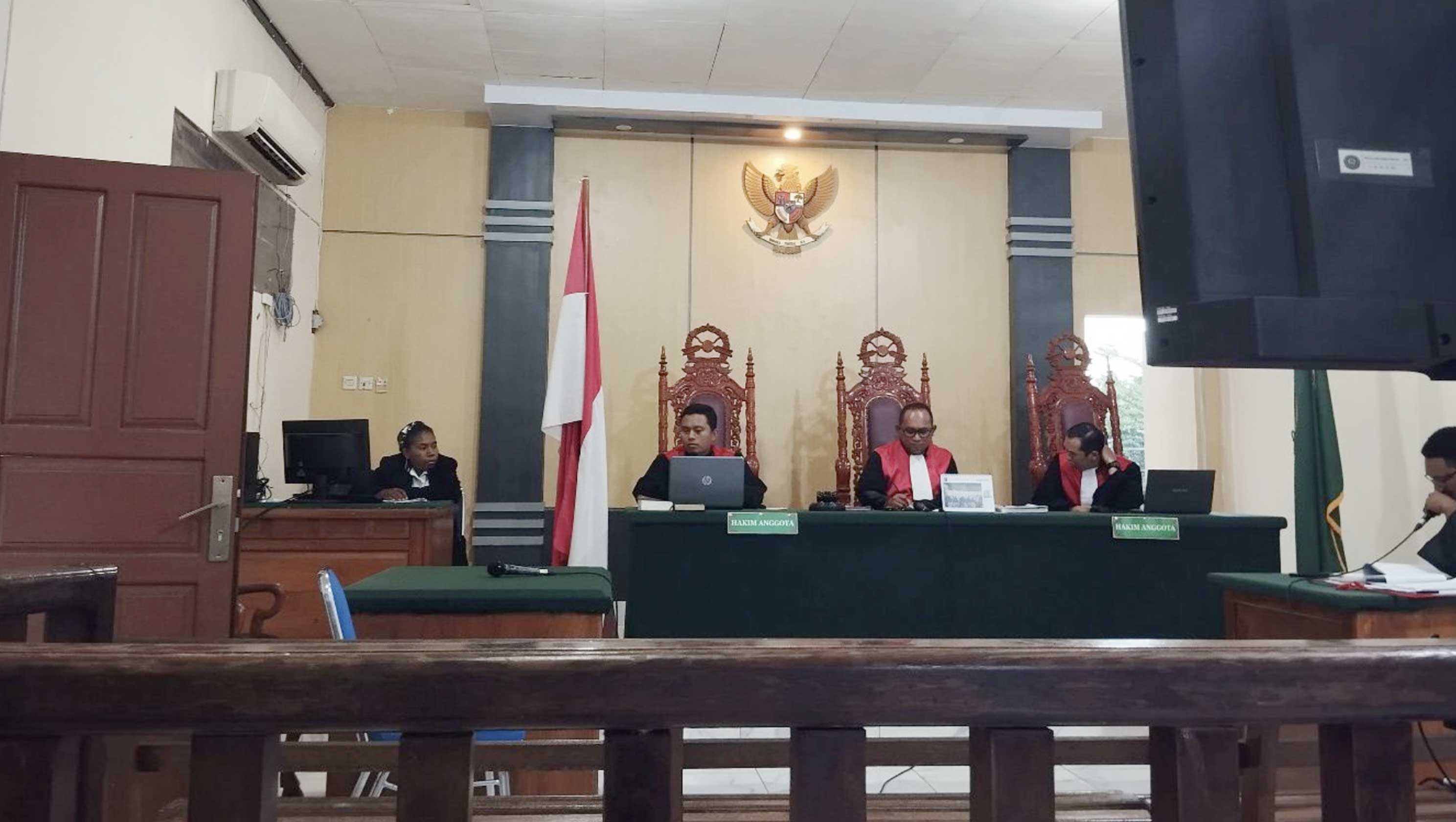 Penghubung KY Papua Barat Pantau Sidang Penganiayaan Aktivis Lingkungan Penghubung KY Papua Barat Pantau Sidang Penganiayaan Aktivis Lingkungan