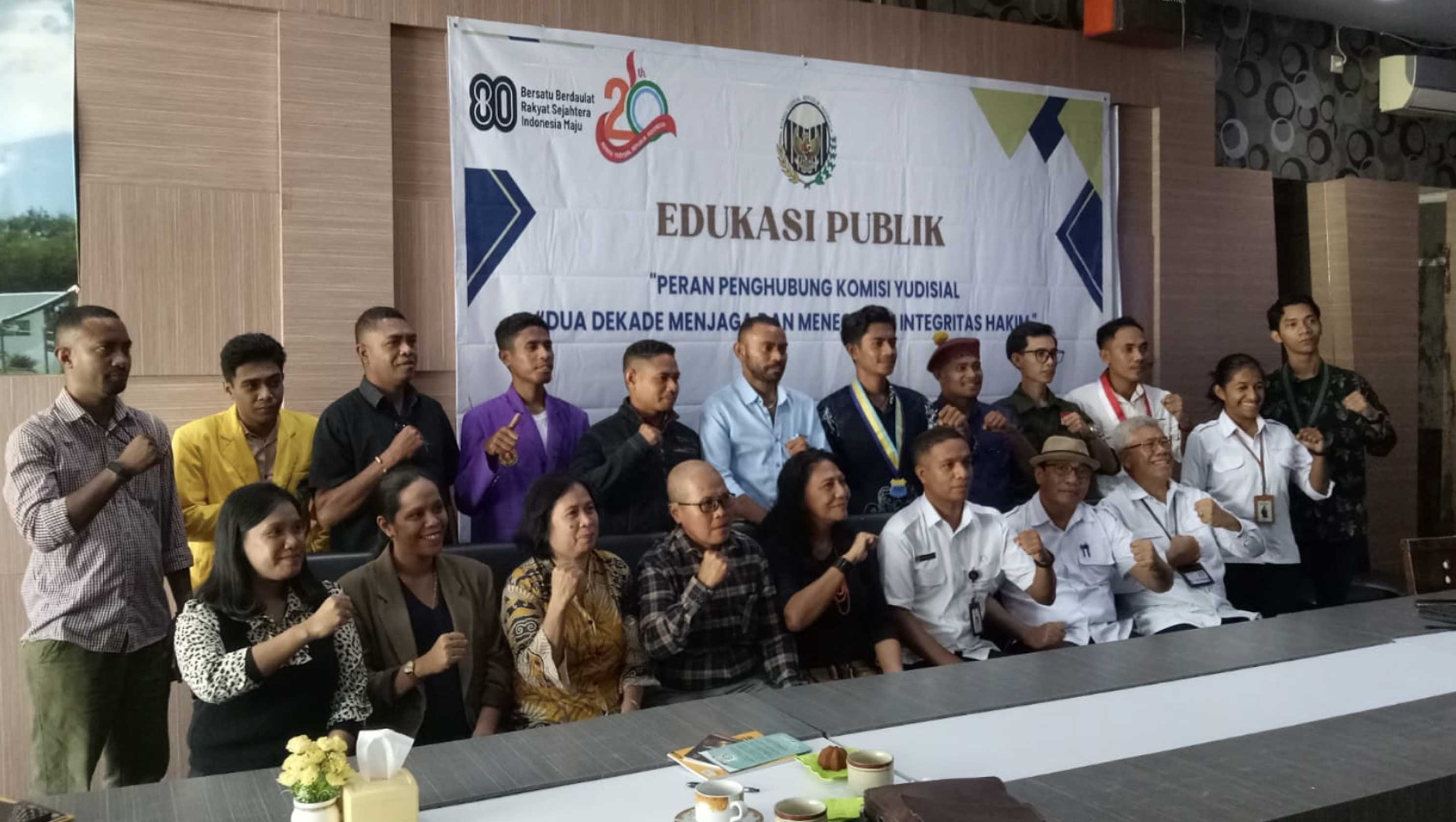 Penghubung KY NTT Gelar Edukasi Publik Menyongsong Perayaan Dua Dekade KY