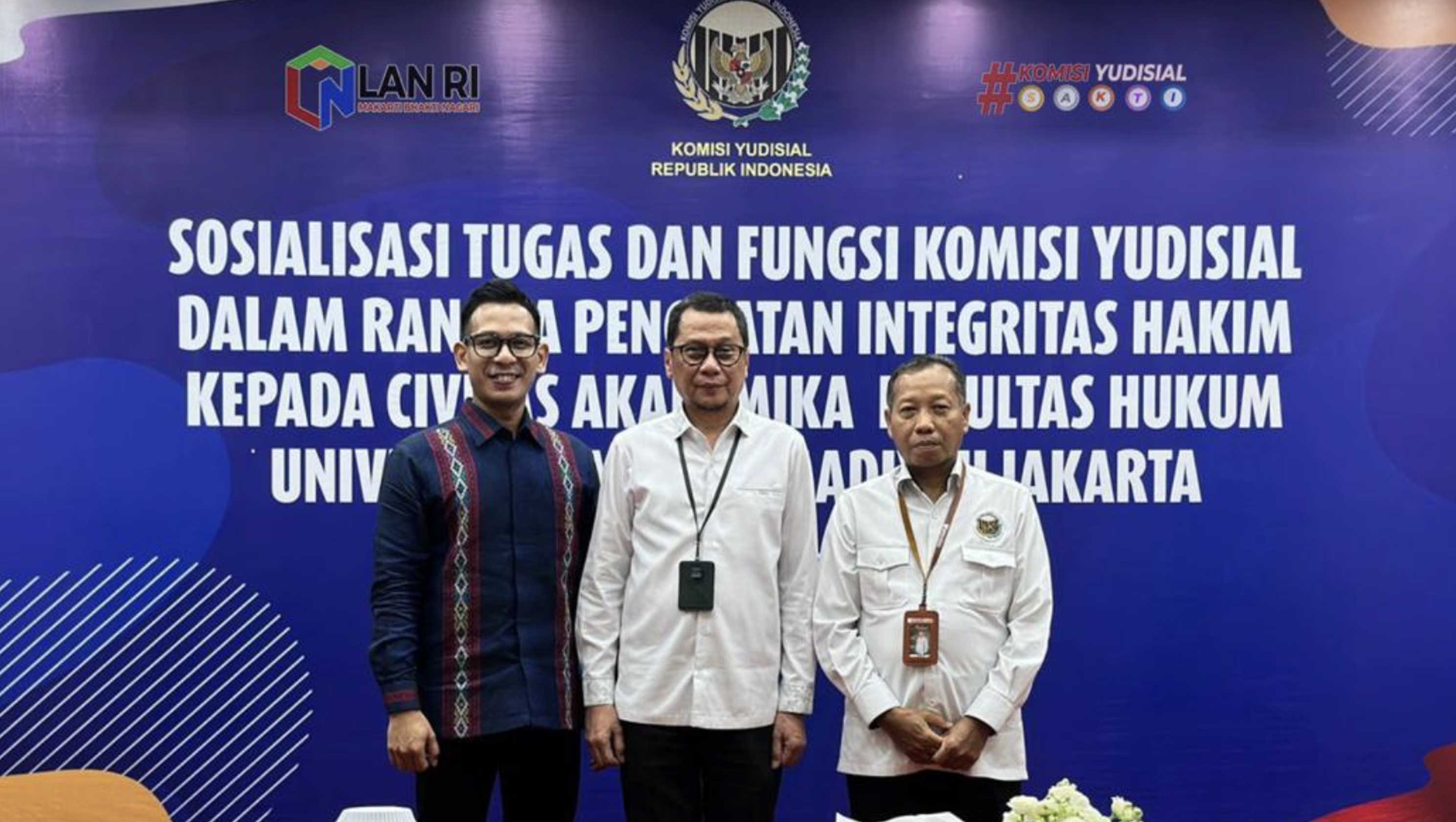 KY Sosialisasikan Tugas dan Fungsi untuk Penguatan Integritas Hakim KY Sosialisasikan Tugas dan Fungsi untuk Penguatan Integritas Hakim