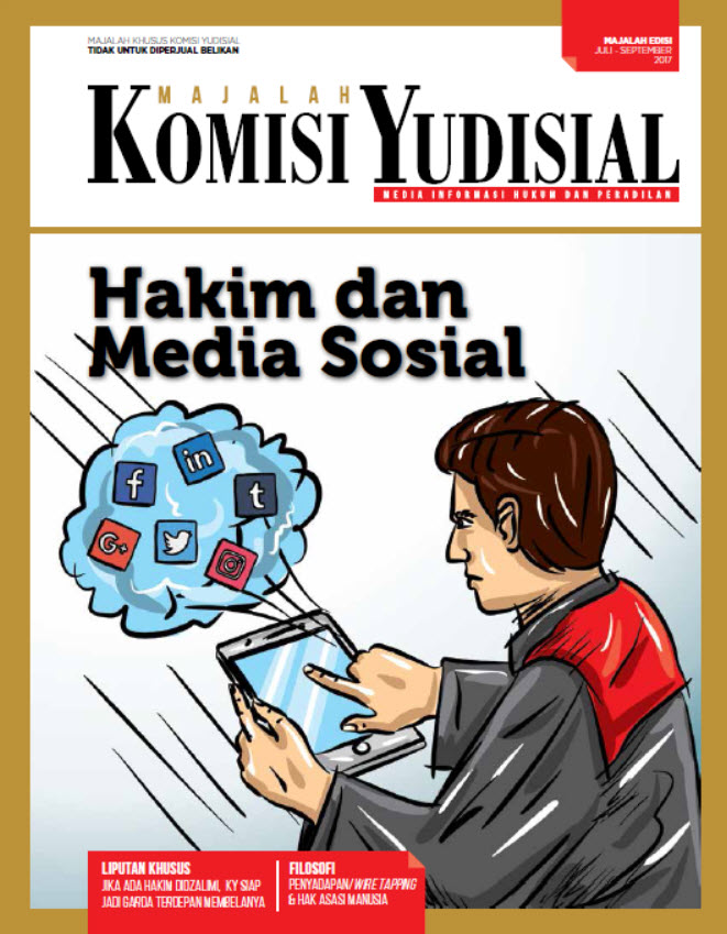 Majalah Komisi Yudisial edisi Juli-September 2017