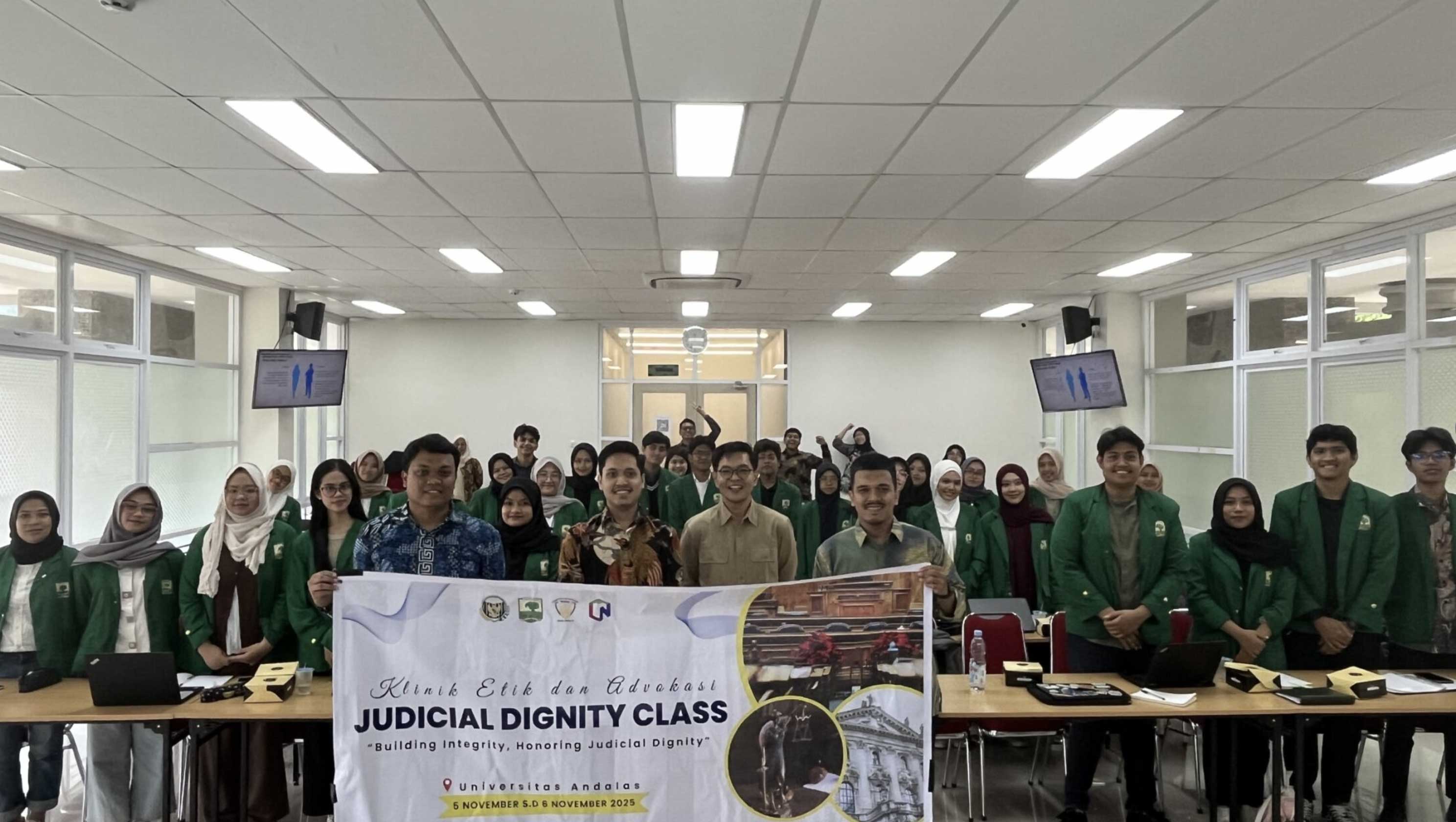 KY dan FH UNAND Gelar Klinik Etik Judicial Dignity Class 2025
