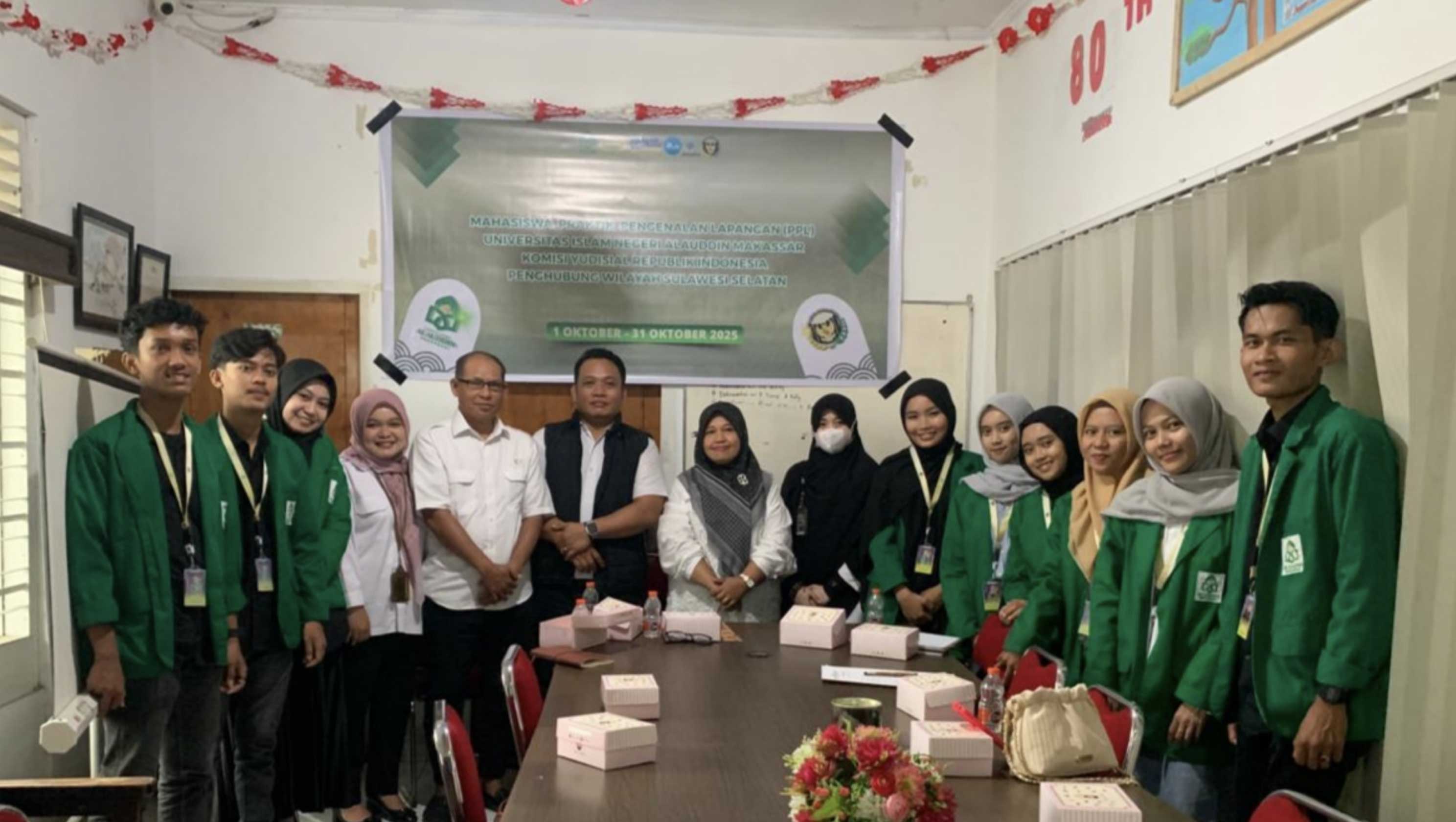 Penghubung KY Sulsel Terima Audiensi Mahasiswa UIN Alauddin Makassar Penghubung KY Sulsel Terima Audiensi Mahasiswa UIN Alauddin Makassar